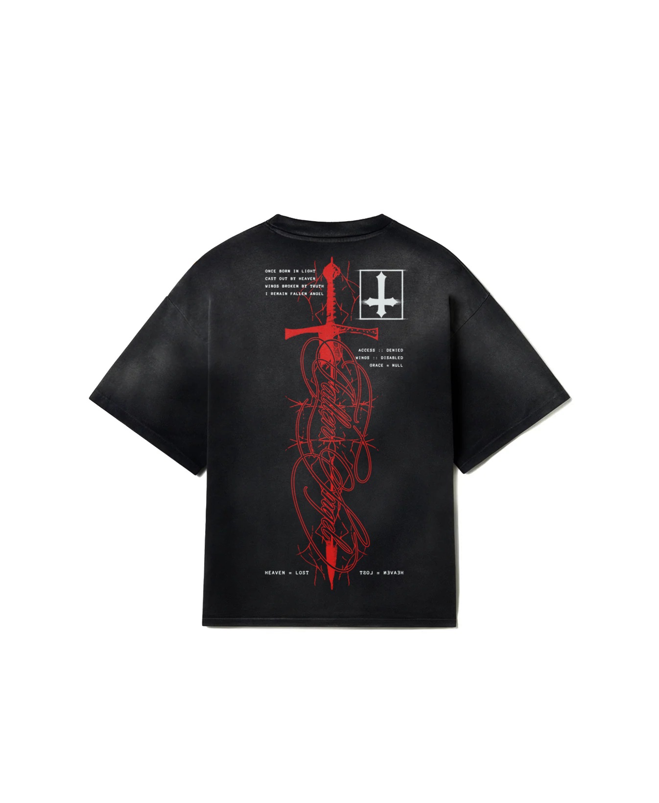 Arch Fallen Sword T-Shirt Red/Black
