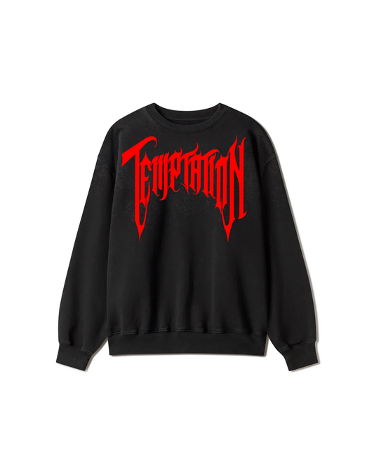 Arch Fallen Sword Crewneck Red/Black