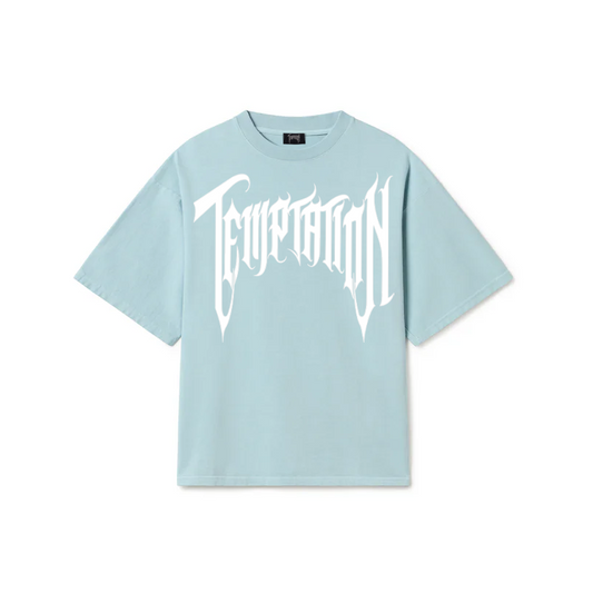 Temptation T-Shirt (Ocean/white)