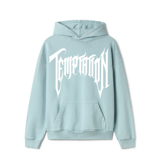 Temptation Hoodie (Ocean/White)